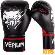 Boxerské rukavice - dětské Contender Kids černé/červené VENUM